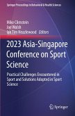 2023 Asia-Singapore Conference on Sport Science
