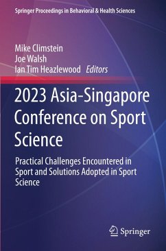 Cover 2023 Asia-Singapore Conference on Sport Science