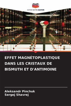 Cover EFFET MAGNÉTOPLASTIQUE DANS LES CRISTAUX DE BISMUTH ET D'ANTIMOINE