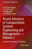 Recent Advances in Transportation Systems Engineering and Management-Volume 2
