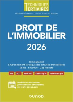 Droit de l'immobilier 2026 (eBook, ePUB) - Mestre Mahler, Muriel; Béal dit Rainaldy, Emmanuel; Licoine Hucliez, Nadège