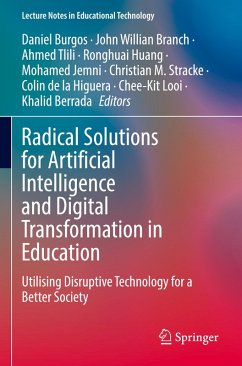 Cover Radical Solutions for Artificial Intelligence and Digital Transformation in Education