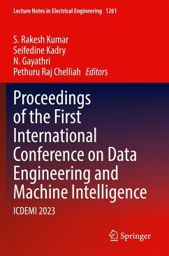 Cover Proceedings of the First International Conference on Data Engineering and Machine Intelligence