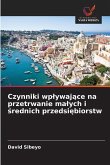 Czynniki wp¿ywaj¿ce na przetrwanie ma¿ych i ¿rednich przedsi¿biorstw
