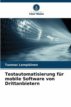 Cover Testautomatisierung für mobile Software von Drittanbietern