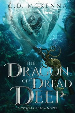 Cover The Dragon of Dread Deep, a Gritty and Dark Pirate Epic Fantasy