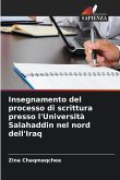Insegnamento del processo di scrittura presso l'Università Salahaddin nel nord dell'Iraq