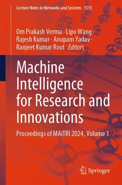 Machine Intelligence for Research and Innovations (eBook, PDF)