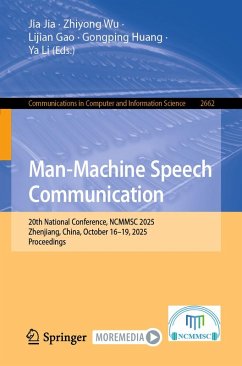 Man-Machine Speech Communication (eBook, PDF)