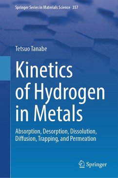 Kinetics of Hydrogen in Metals (eBook, PDF) - Tanabe, Tetsuo