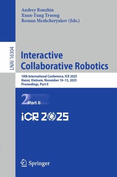 Cover Interactive Collaborative Robotics (eBook, PDF)