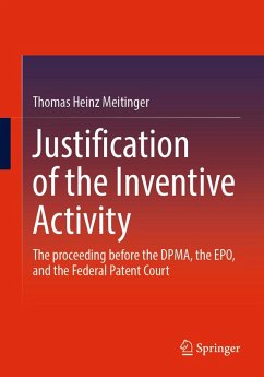 Cover Justification of the Inventive Activity (eBook, PDF)