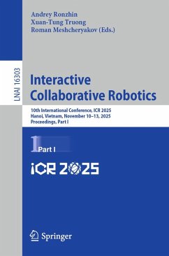 Cover Interactive Collaborative Robotics (eBook, PDF)