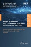 Advances in Computing, AI, and ICT for Innovation, Sustainability, and Environmental Stewardship (eBook, PDF)