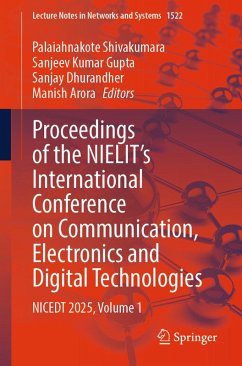 Cover Proceedings of the NIELIT's International Conference on Communication, Electronics and Digital Technologies (eBook, PDF)