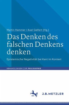 Das Denken des falschen Denkens denken (eBook, PDF)