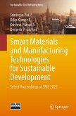 Smart Materials and Manufacturing Technologies for Sustainable Development (eBook, PDF)