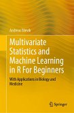 Multivariate Statistics and Machine Learning in R For Beginners (eBook, PDF)