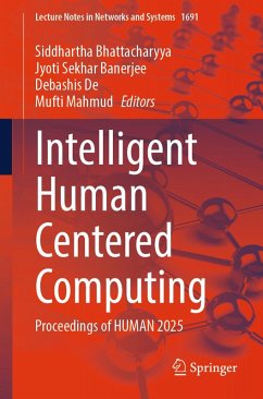 Intelligent Human Centered Computing (eBook, PDF)