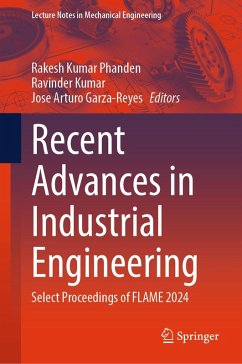 Recent Advances in Industrial Engineering (eBook, PDF)