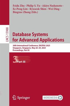 Cover Database Systems for Advanced Applications (eBook, PDF)