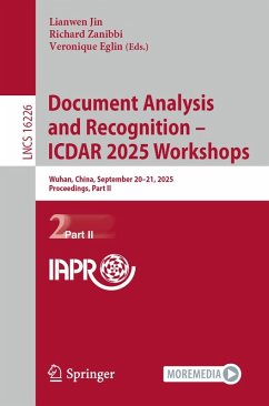 Document Analysis and Recognition - ICDAR 2025 Workshops (eBook, PDF)