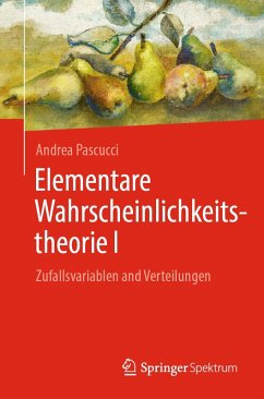 Elementare Wahrscheinlichkeitstheorie I (eBook, PDF) - Pascucci, Andrea