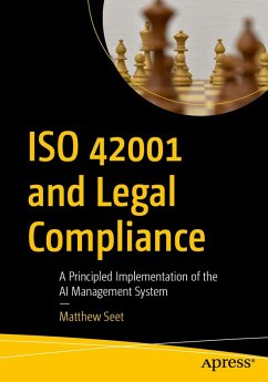 ISO 42001 and Legal Compliance (eBook, PDF) - Seet, Matthew