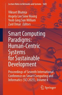 Cover Smart Computing Paradigms: Human-Centric Systems for Sustainable Development (eBook, PDF)
