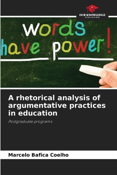 Cover A rhetorical analysis of argumentative practices in education