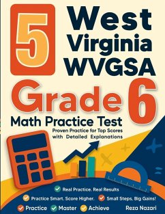 Cover 5 West Virginia WVGSA Grade 6 Math Practice Tests