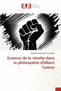 Cover Essence de la révolte dans la philosophie d'Albert Camus