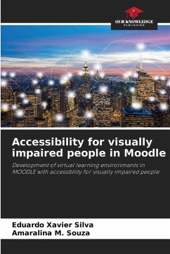 Cover Accessibility for visually impaired people in Moodle