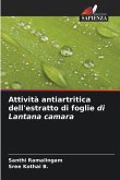 Attività antiartritica dell'estratto di foglie di Lantana camara