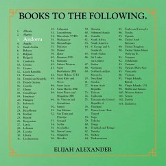 BOOKS TO THE FOLLOWING. - Alexander, Elijah