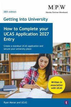 Cover Getting into University: How to Complete your UCAS Application 2027 Entry