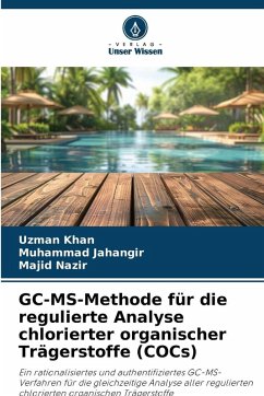 GC-MS-Methode für die regulierte Analyse chlorierter organischer Trägerstoffe (COCs) - Khan, Uzman;Jahangir, Muhammad;Nazir, Majid