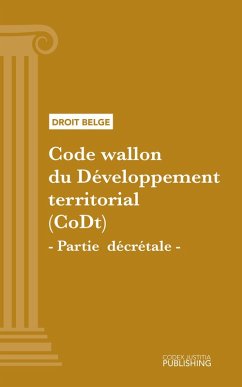 Code wallon du Développement territorial (CoDt) - Partie décrétale (eBook, ePUB) - Various