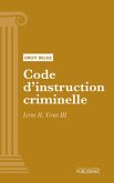 Code d'instruction criminelle (eBook, ePUB)