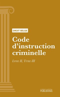 Code d'instruction criminelle (eBook, ePUB) - Various