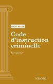 Code d'instruction criminelle (eBook, ePUB)