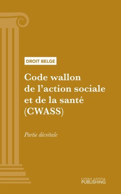 Cover Code wallon de l'action sociale et de la santé (CWASS) - partie décrétale (eBook, ePUB)