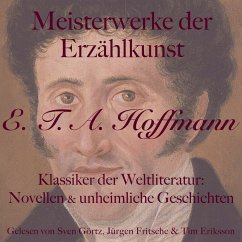 Cover E. T. A. Hoffmann: Meisterwerke der Erzählkunst (MP3-Download)