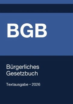 BGB - Bürgerliches Gesetzbuch (Deutschland) 2026