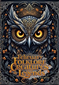 February Folklore Creatures and Legends Coloring Book - Linden, Mira