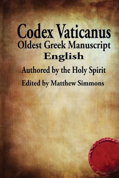 Cover The Codex Vaticanus