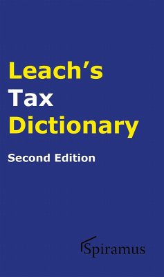 Cover Leach's Tax Dictionary