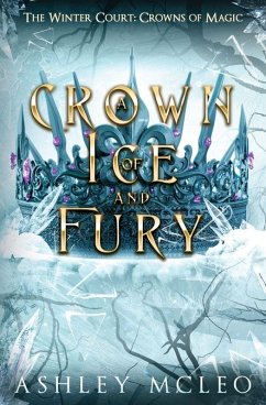 Cover A Crown of Ice and Fury, The Winter Court Series, Crowns of Magic Universe
