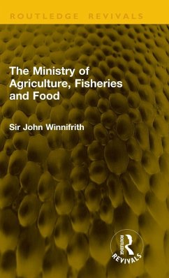 Cover The Ministry of Agriculture, Fisheries and Food