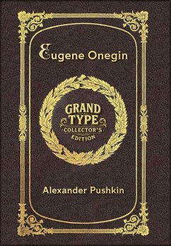 Cover Large Print - Eugene Onegin - Grand Type Collector's Edition - Matte Hardcover with Dust Jacket